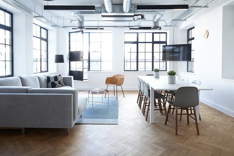 small office conference room with ducted air con
